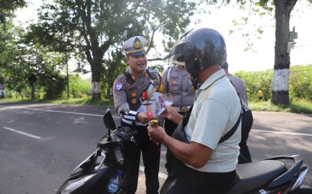 Polres Magetan Gelar Operasi Keselamatan dengan Pendekatan Ramah