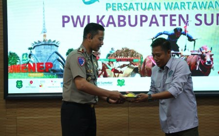 Kapolres Sumenep Dorong Insan Pers Sajikan Informasi Mencerahkan