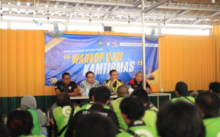 Polres Gresik Bangun Sinergi dengan Driver Ojol di Operasi Keselamatan Semeru