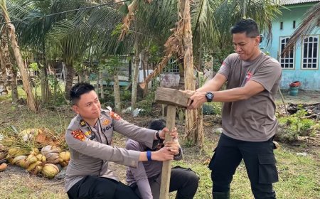 Kapolres Apresiasi Kontribusi STIK 83 Bangun Sumur Bor