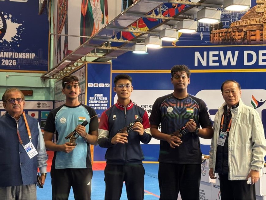 Prestasi Gemilang Anggota Polri: Briptu Muhamad Fawwaz Aditia Farrel Raih Medali Emas dan Pecahkan Rekor Dunia di Ajang Asian Rifle/Pistol Chqmpion 2026 India
