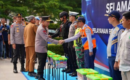 Kapolri Pastikan Rekayasa Lalin di Kalikangkung Siap Hadapi Mudik