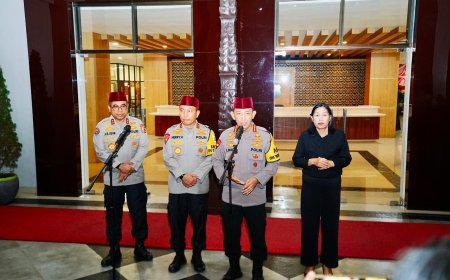 Kapolri Sampaikan Pesan Kebersamaan di Safari Ramadan