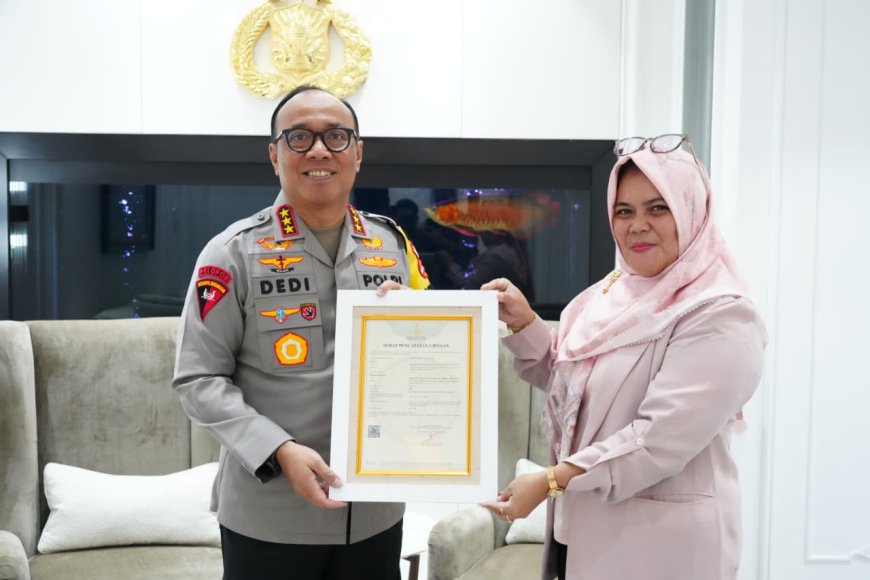 Wakapolri Dedi Prasetyo Catat 39 Buku Terdaftar HAKI