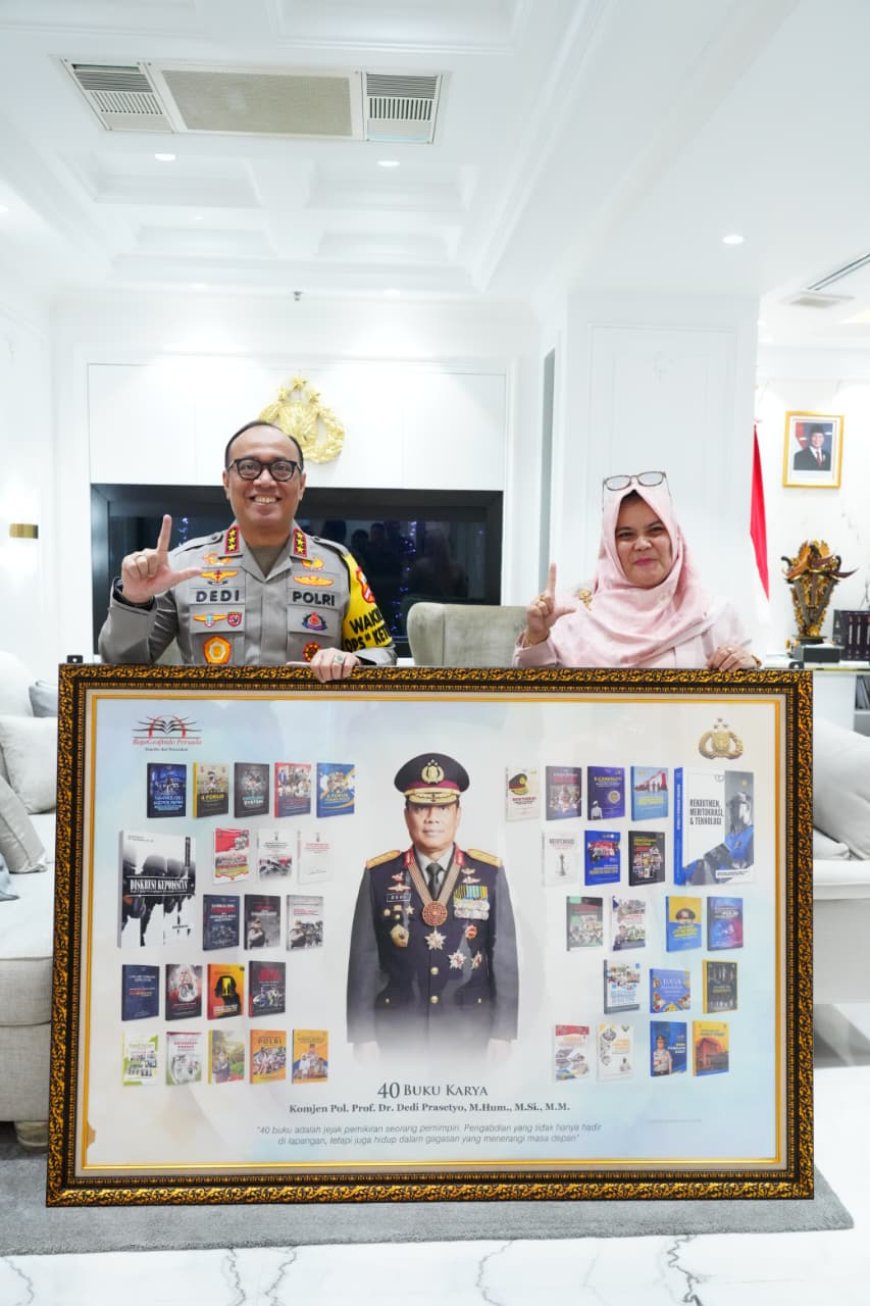 Karya Wakapolri Dedi Prasetyo Didominasi HAKI, 39 Buku Tercatat