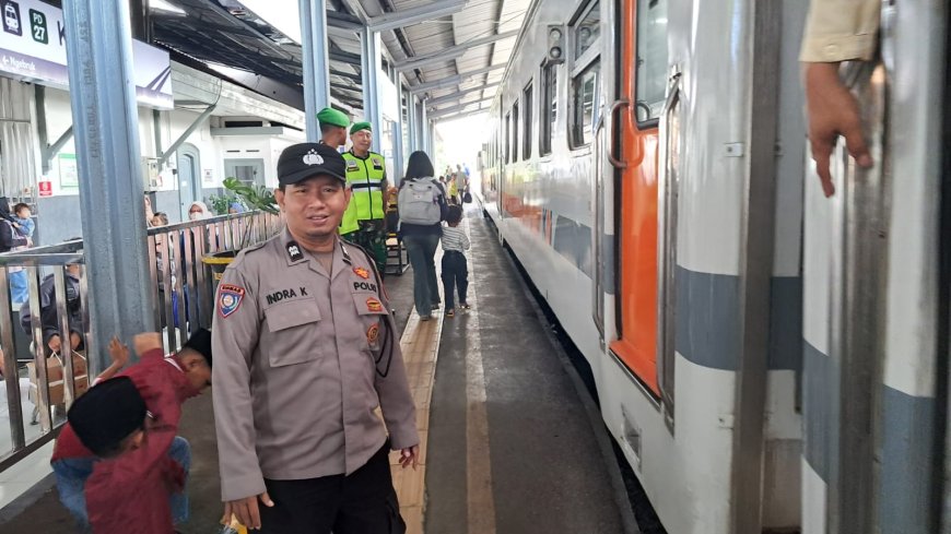 Puncak Arus Balik, Polisi Perketat Pengawasan di Stasiun dan Terminal