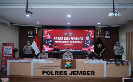 Sepanjang Maret, Polres Jember Ringkus Pelaku Narkoba