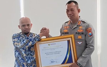 Ombudsman RI Nobatkan Pelayanan Polresta Sidoarjo Sangat Baik