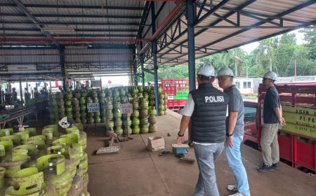 Cegah Praktik Curang, Polres Bondowoso Awasi Penyaluran LPG