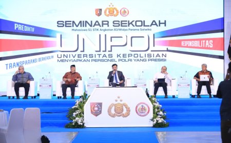 Seminar UNIPOL Digelar, STIK Polri Dorong Inovasi Pendidikan Kepolisian