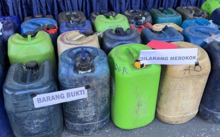 Penimbunan 1 Ton BBM Terungkap, Polisi Amankan Pelaku