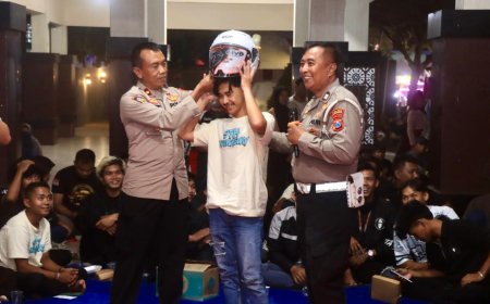 Polres Probolinggo Perkuat Kesadaran Berkendara Aman