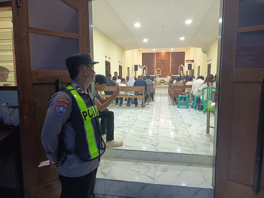 Polres Malang Perkuat Pengamanan Perayaan Paskah