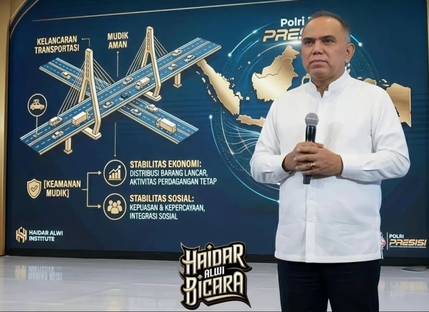 Haidar Alwi Nilai Operasi Ketupat 2026 Sukses Besar