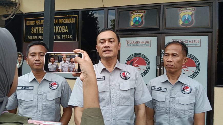 Polres Tanjungperak Bongkar Sindikat Sabu, 4 Tersangka Diamankan