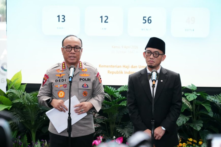 Satgas Haji 2026 Resmi Dibentuk, Polri–Kemenhaj Perkuat Pengamanan