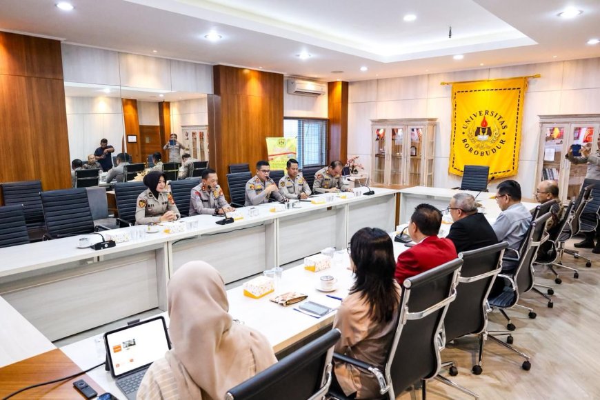 Kolaborasi Strategis, Polri–Universitas Borobudur Kembangkan Pendidikan Kepolisian