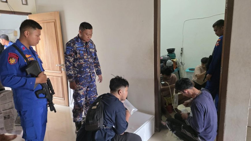 Penyelundupan Benih Lobster Digagalkan, Lima Tersangka Tak Berkutik