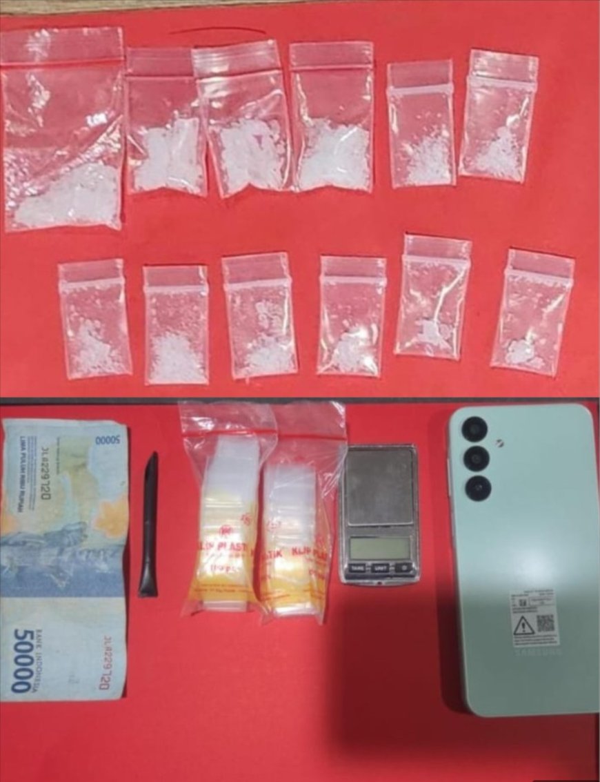 Kurir Sabu Dibekuk, Polisi Amankan Tersangka di Surabaya