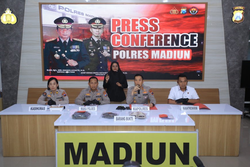 Polres Madiun Ringkus Pelaku Curanmor, Sasar Lokasi Sepi