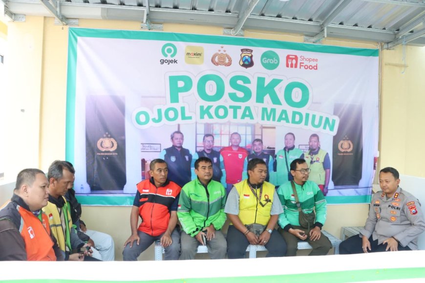 Polres Madiun Kota Dorong Peran Ojol dalam Kamtibmas