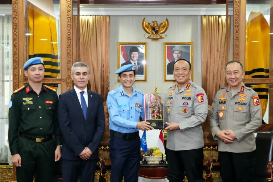 Kolaborasi Polri dan PBB Perkuat Stabilitas Global