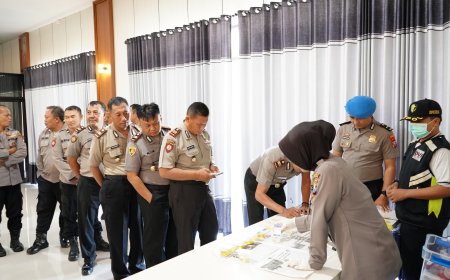 Polres Situbondo Pastikan Seluruh Jajaran Menjaga Profesionalisme Tanpa Narkoba