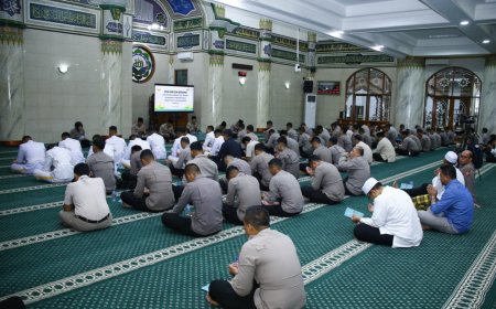 Polri Gelar Dzikir Dan Doa Bersama Sambut Hari Bhayangkara Ke-80