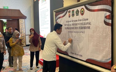Deklarasi Bersama Tolak Intoleransi dan Terorisme, Densus 88 AT Polri Perkuat Ketahanan Sosial Masyarakat