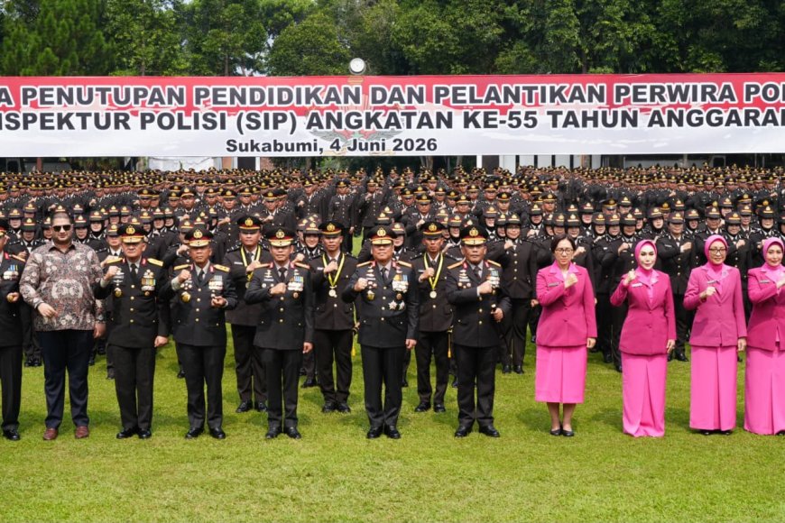 Ribuan Perwira Baru Disiapkan Menjadi Garda Terdepan Pelindung Masyarakat
