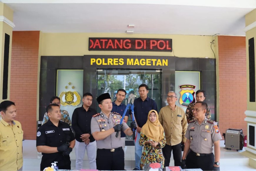 Polres Magetan Hadirkan Rasa Aman melalui Pengungkapan Kasus Kejahatan